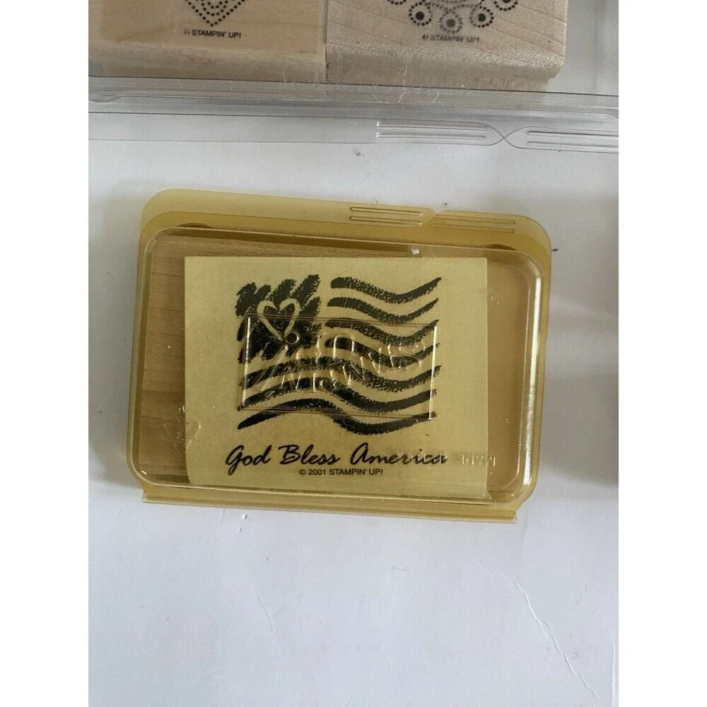 STAMPIN' UP! MIXED lot of Discontinued Mounted Rubber Stamps Vintage 2000’s